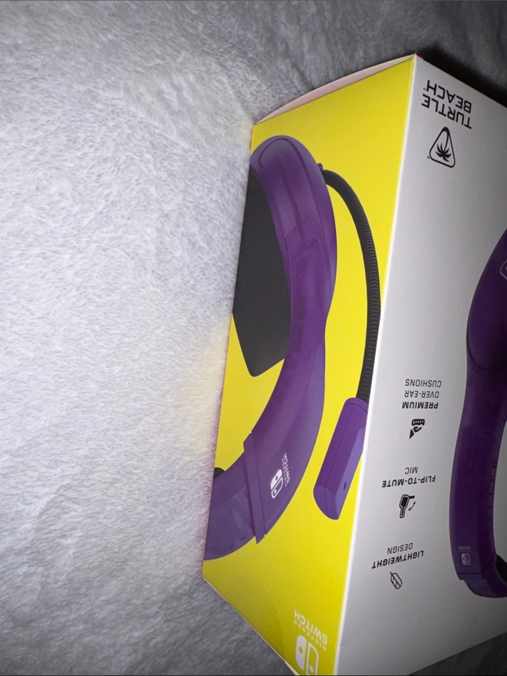 Nintendo Turtle Beach AirLite Fit Wired Gaming Headset - Purple